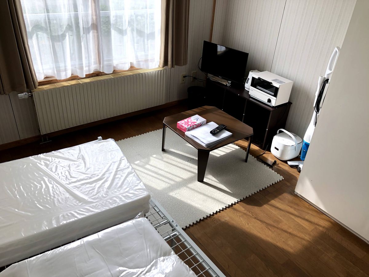 家具が入った状態の居室